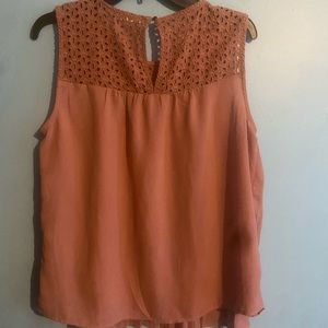 Maurice’s 3/4 inch tank top blouse